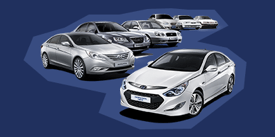 Different Hyundai car models